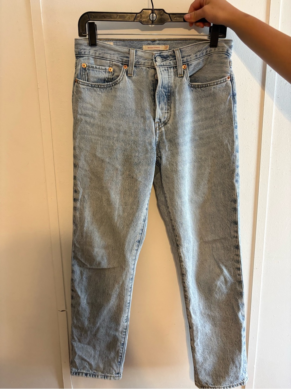 Levi's Light Blue Straight Leg Women's Jeans
